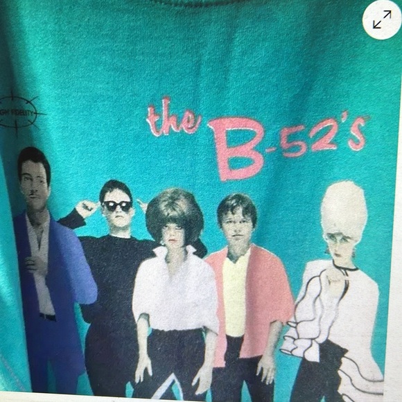 Trunk ltd the B-52 distressed sweatshirt mint open arm new - Picture 2 of 5